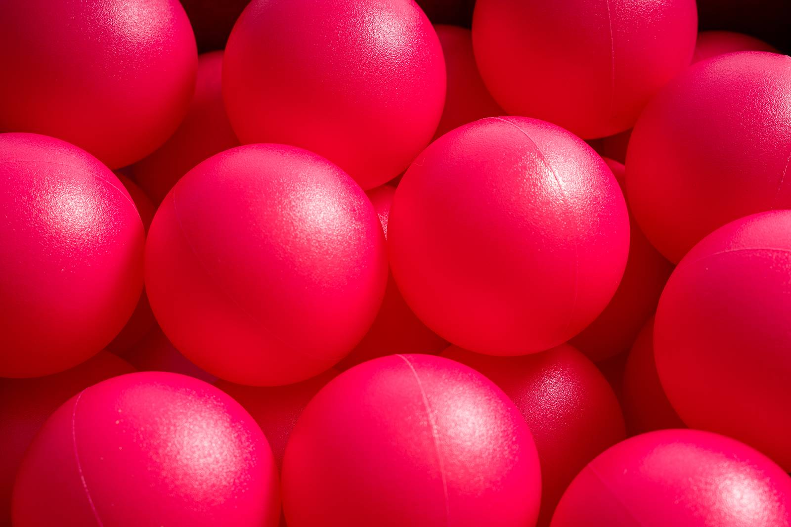 15 g commercial grade ball pit balls, rose matte color