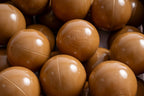 15 g commercial grade ball pit balls, brown color