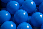 15 g commercial grade ball pit balls, blue color