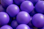 15 g commercial grade ball pit balls, purple matte color